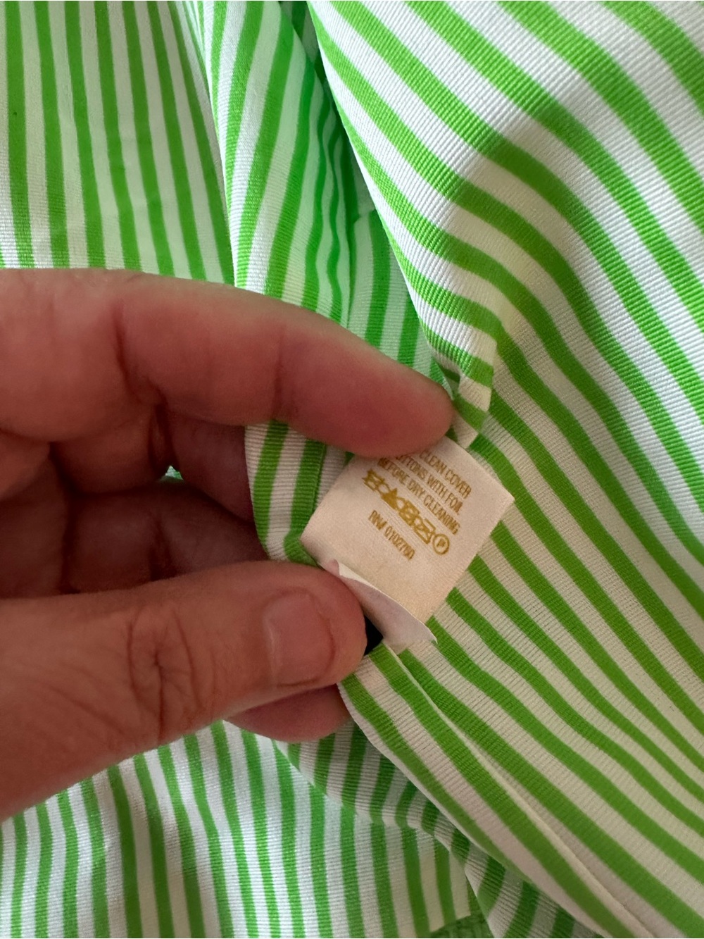 kate spade Bright Lime Green Bouclé Cropped Jacket with White Trim - Picture 11 of 12